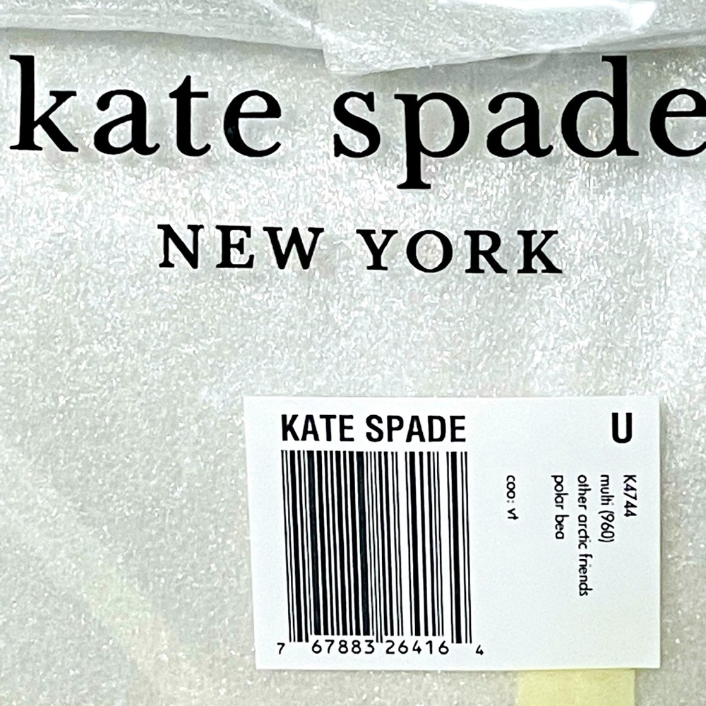 NWT Kate Spade Polar bear white crossbody bag - Picture 8 of 11
